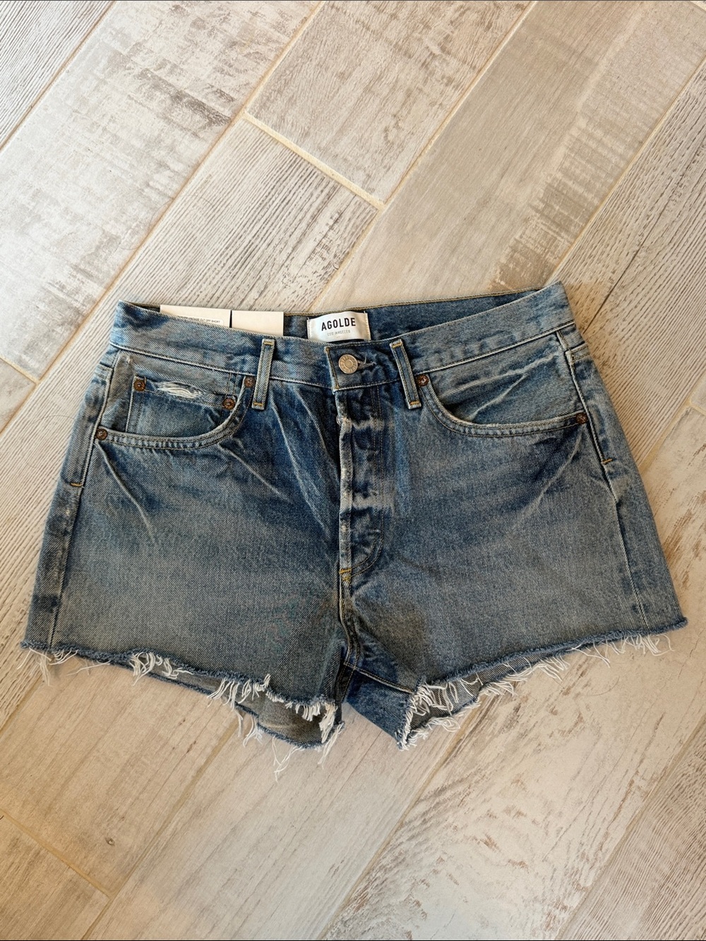 AGOLDE Parker Shorts
